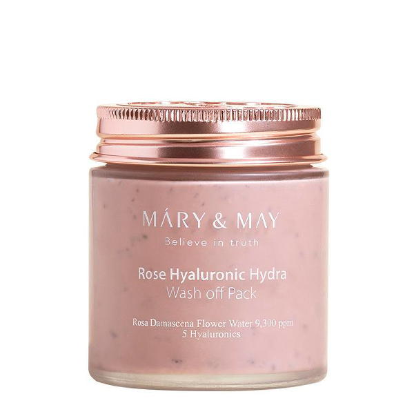 Увлажняющая маска с розой и гиалуроновой кислотой&nbsp; Mary & May Rose Hyaluronic Hydra Wash off Pack