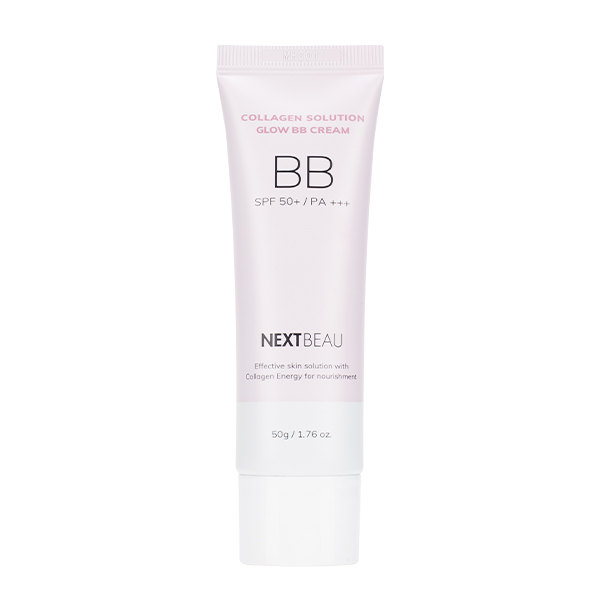 Омолаживающий ББ крем с гидролизованным коллагеном NEXTBEAU Collagen Solution Glow BB Cream SPF 50+ PA+++ №01 Light Beige