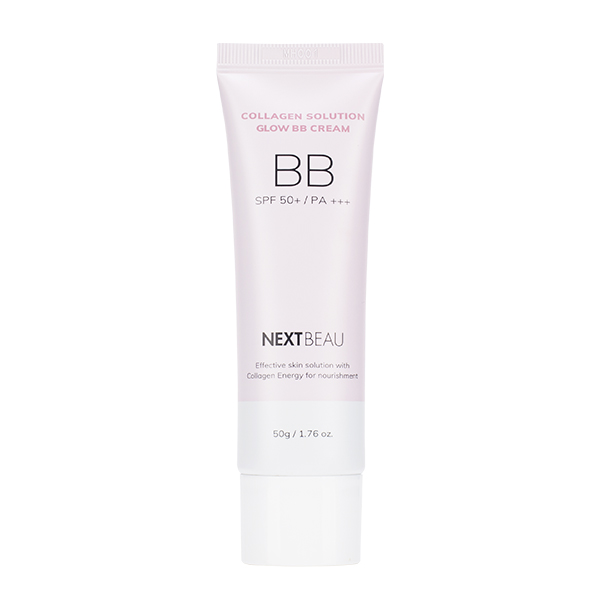 Омолаживающий ББ крем с гидролизованным коллагеном NEXTBEAU Collagen Solution Glow BB Cream SPF 50+ PA+++ №02 Natural Beige