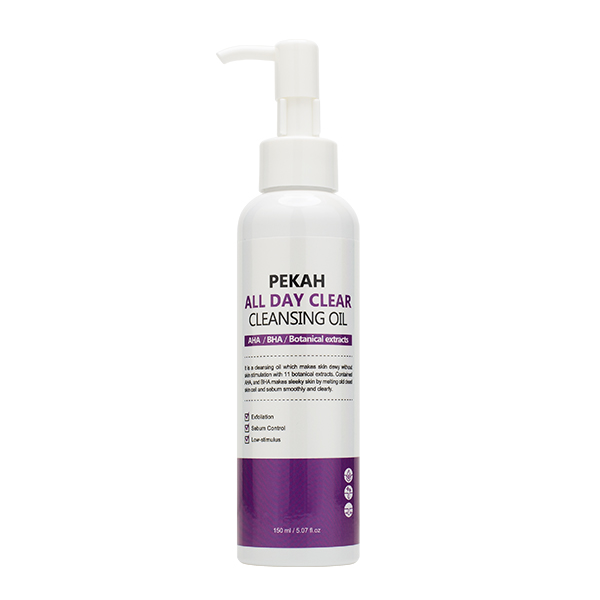 Гидрофильное масло для жирной кожи PEKAH All Day Clear Cleansing Oil