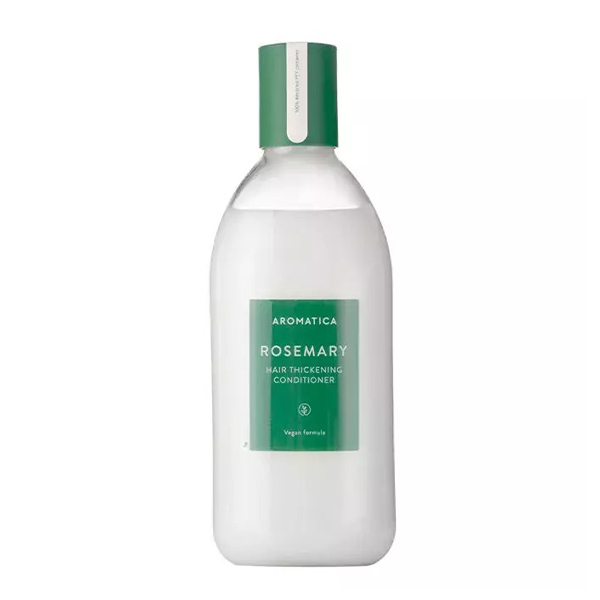 Уплотняющий кондиционер для тонких волос с розмарином Aromatica Rosemary Hair Thickening Conditioner 400 ml
