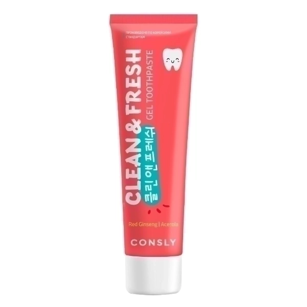 Consly Clean & Fresh Red Ginseng & Acerola Gel Toothpaste 21183370