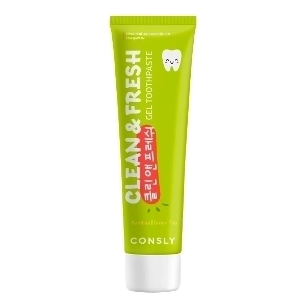 Consly Clean & Fresh Bamboo & Green Tea Gel Toothpaste 21183394