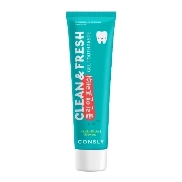 Consly Clean & Fresh Gingko Biloba & Seaweed Gel Toothpaste 21183387