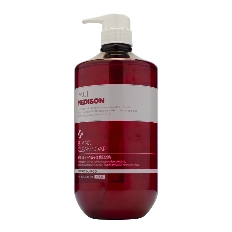Балансирующий шампунь с ароматом свежести Paul Medison Nutri Shampoo - Blanc Clean Soap