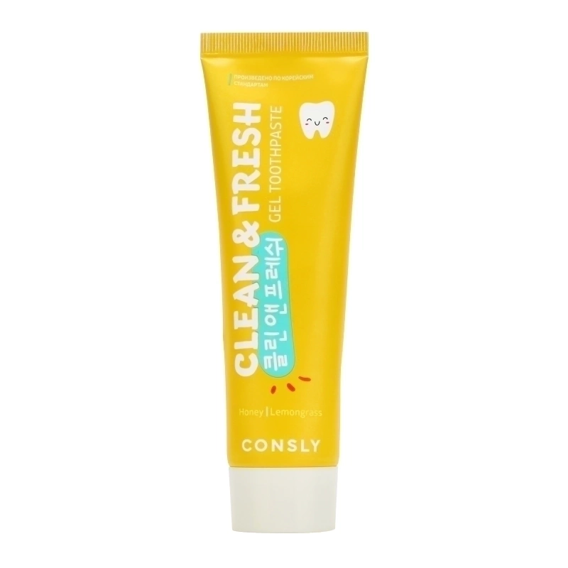 Consly Clean&Fresh Honey & Lemongrass Strengthening Gel Toothpaste 21186098