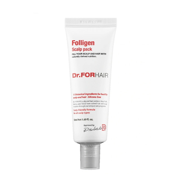Мульти-маска 4 в 1 для ухода за кожей головы Dr.ForHair Folligen Scalp Pack Sample 50ml