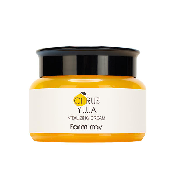 Освежающий крем для лица с экстрактом юдзу FarmStay Citrus Yuja Vitalizing Cream