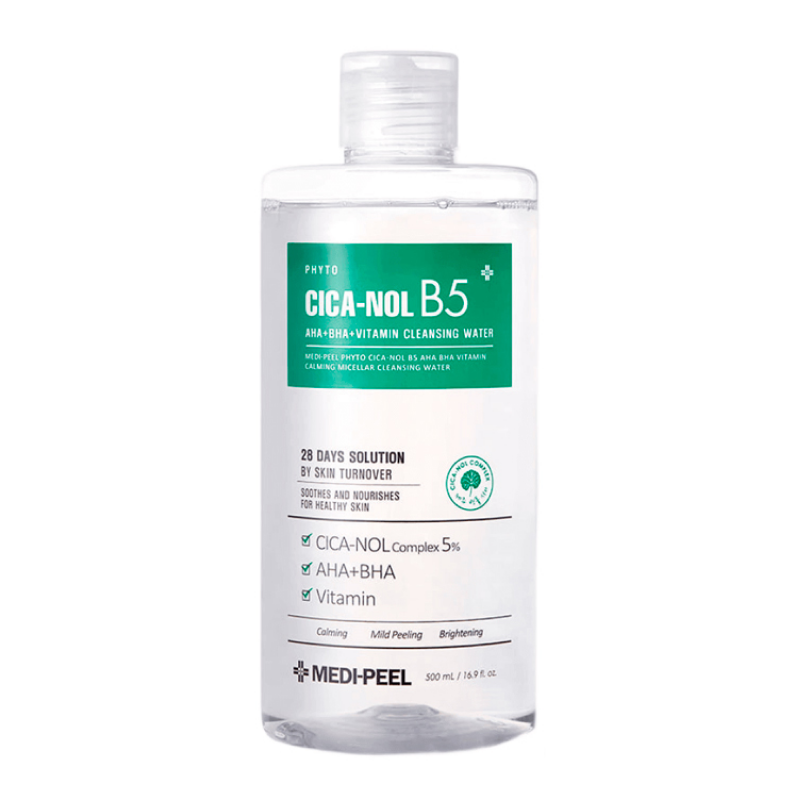 Мицеллярная вода для снятия макияжа&nbsp; MEDI-PEEL Phyto Cica-Nol B5 AHABHA Vitamin Calming Cleansing Water