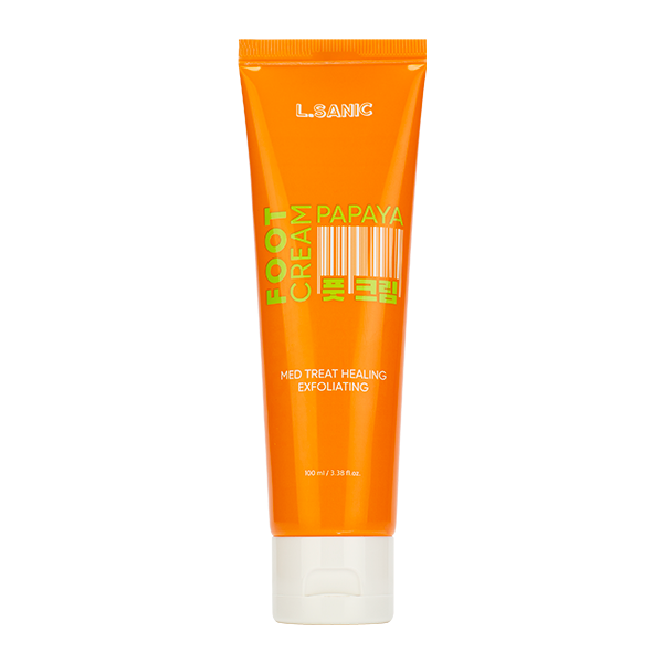 L.Sanic Med Treat Healing Exfoliating Foot Cream with Papaya Enzymes 46655865