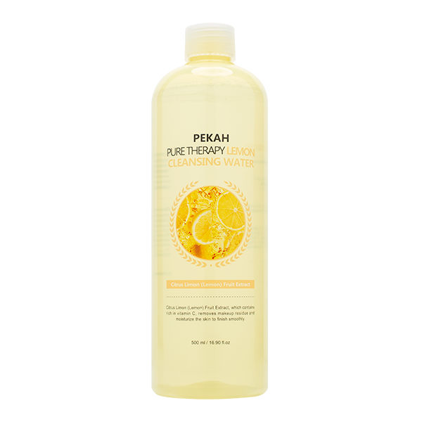 Мицеллярная вода с экстрактом лимона PEKAH Pure Therapy Lemon Cleansing Water