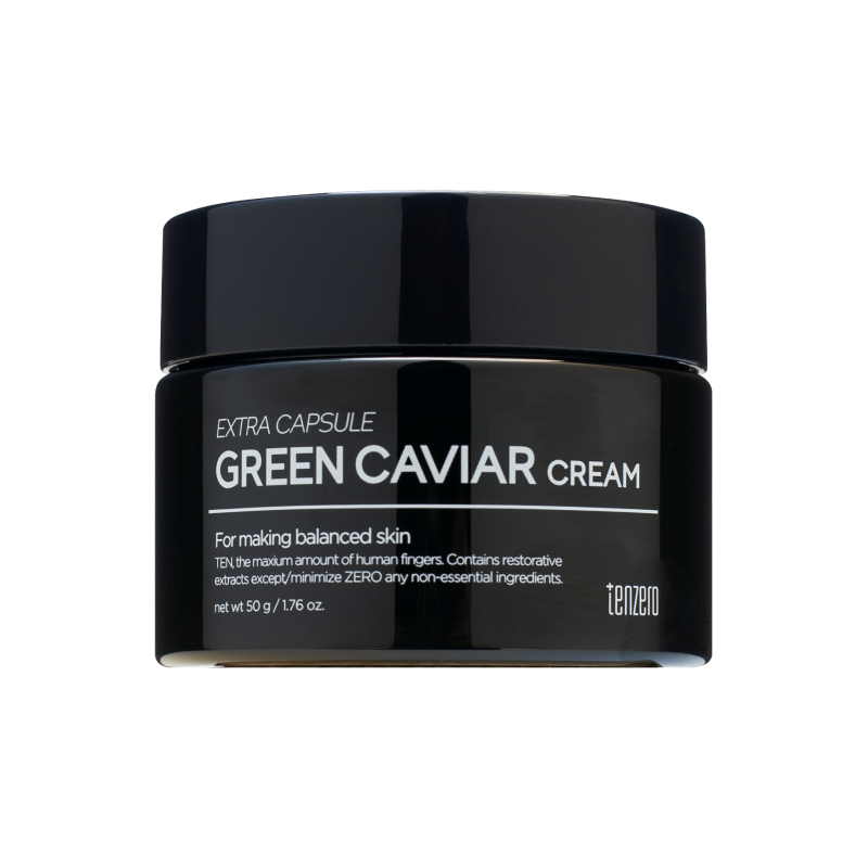 Выравнивающий крем с экстрактом морского винограда TENZERO Green Caviar Extra Capsule Cream