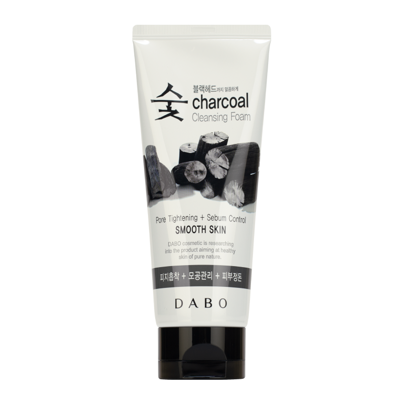 Очищающая пенка с древесным углем для смягчения кожи DABO Charcoal Cleansing Foam Smooth Skin 51955371