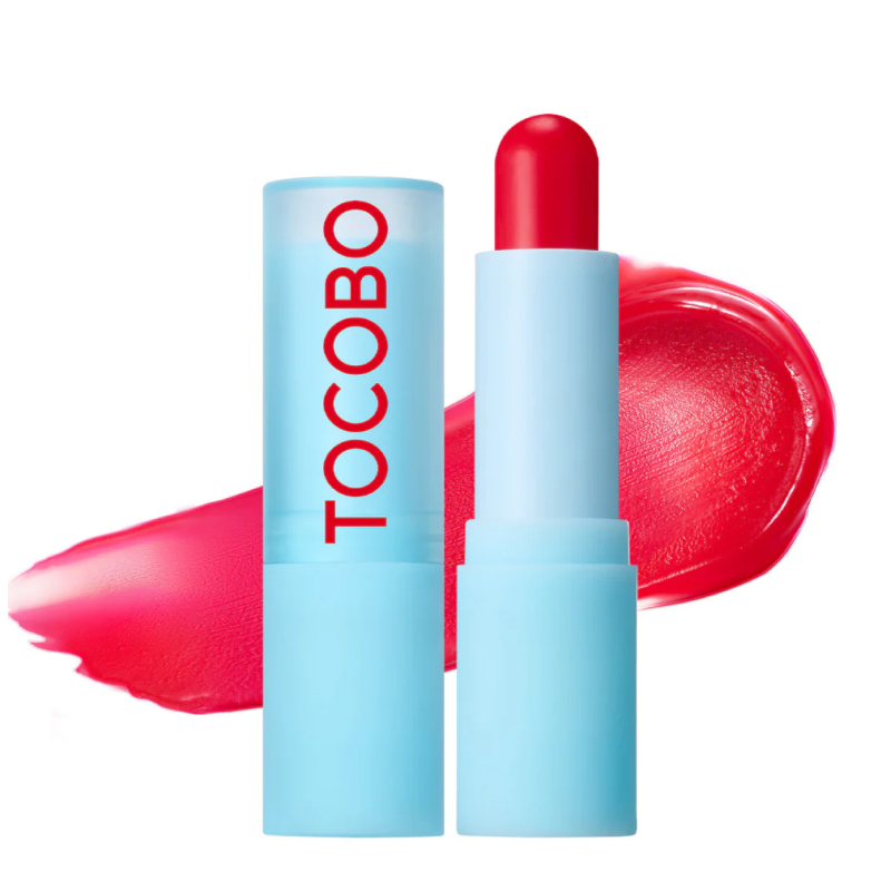 Бальзам-тинт (алый) Tocobo Powder Cream Lip Balm 011 Flush Cherry