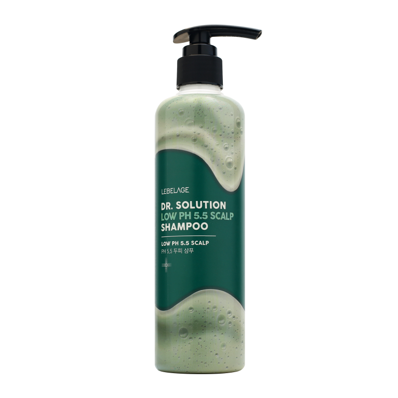 Шампунь для волос, восстанавливающий pH-баланс LEBELAGE Dr. Solution Low pH 5.5 Scalp Shampoo