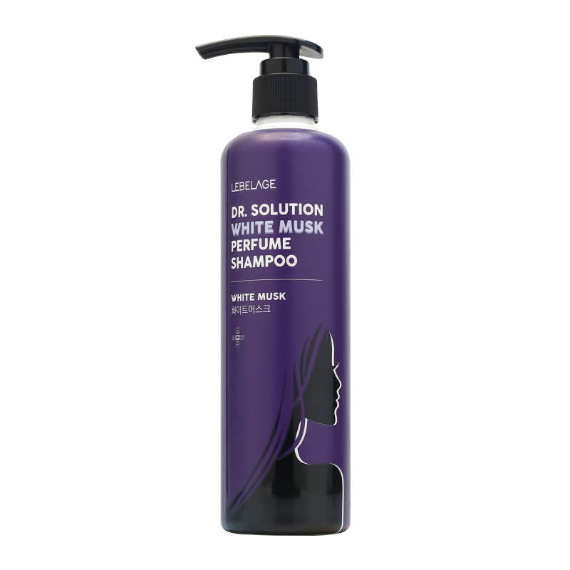 Парфюмированный шампунь с ароматом белого мускуса LEBELAGE Solution White Musk Perfume Shampoo
