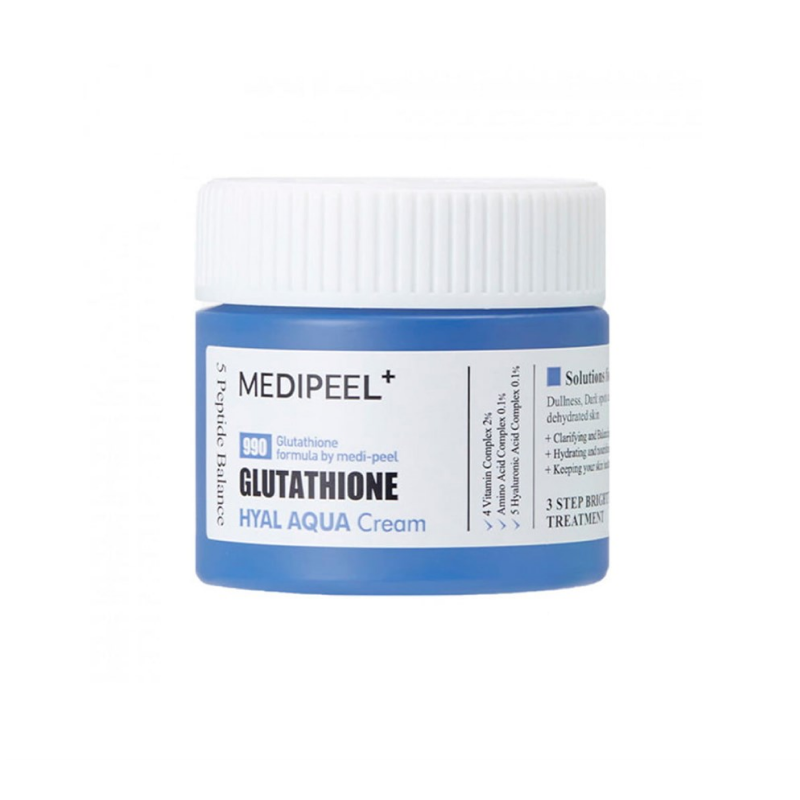 Глубокоувлажняющий гель-крем с эффектом сияния MEDI-PEEL Glutathione Hyal Aqua Foaming Cream 41820645 - фото 1