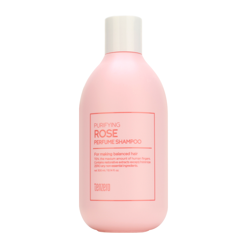 Парфюмированный шампунь с ароматом розы TENZERO Purifying Rose Perfume Shampoo