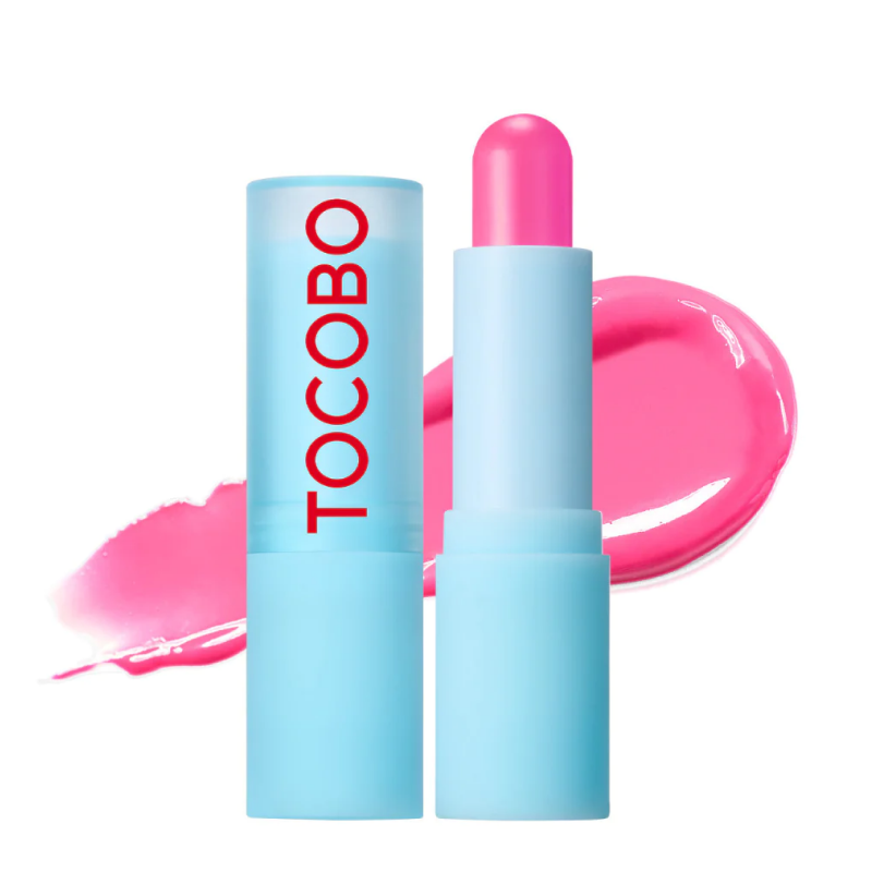 Бальзам-тинт (розовый) Tocobo Glass Tinted Lip Balm 012 Better Pink