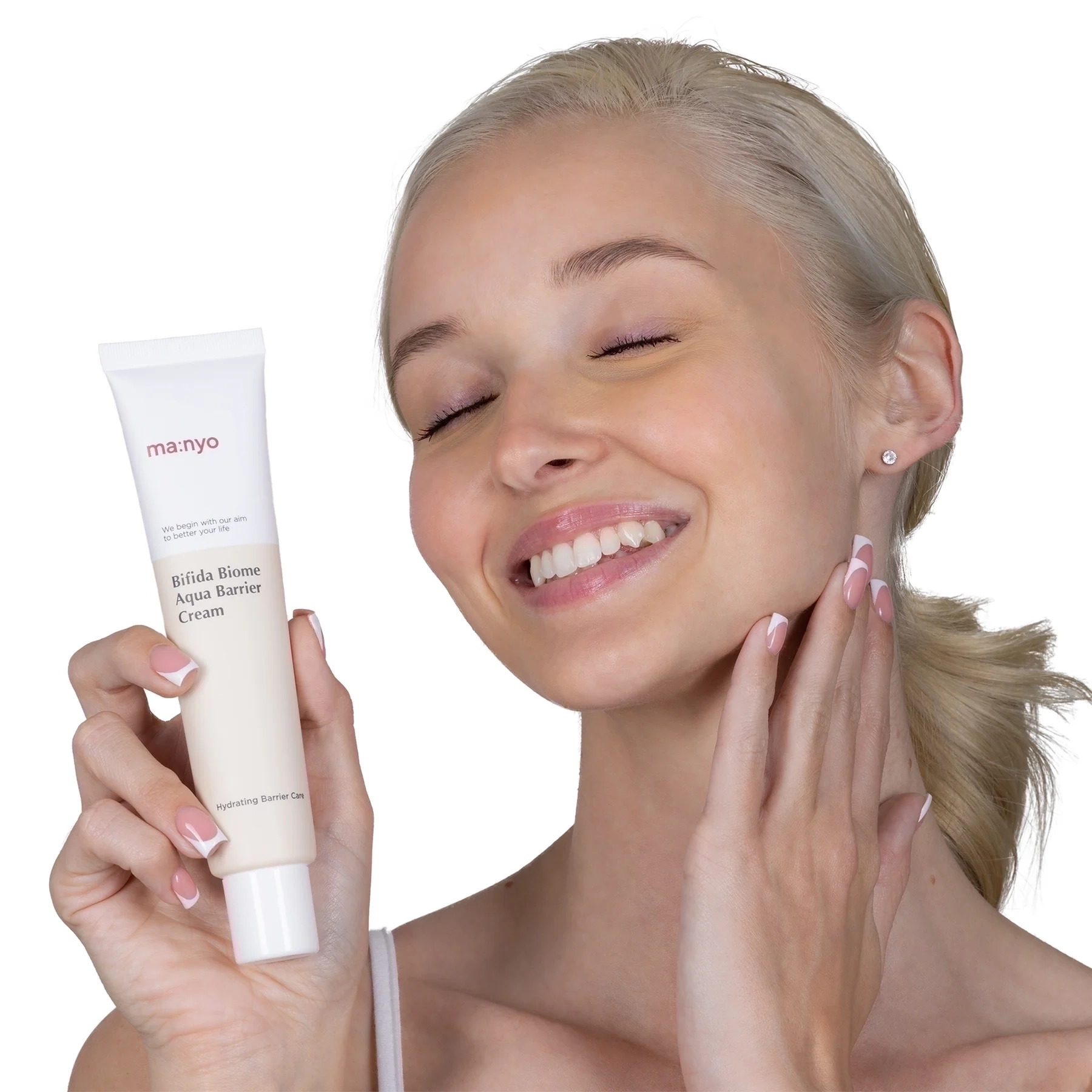 Восстанавливающий крем для чувствительной кожи  Manyo Factory Bifida Biome Aqua Barrier Cream 30950560 - фото 5