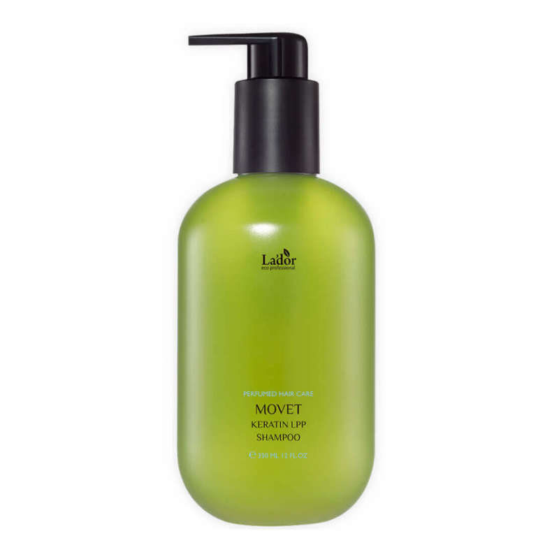 Парфюмированный шампунь с ароматом бергамота Lador Keratin LPP Shampoo Movet
