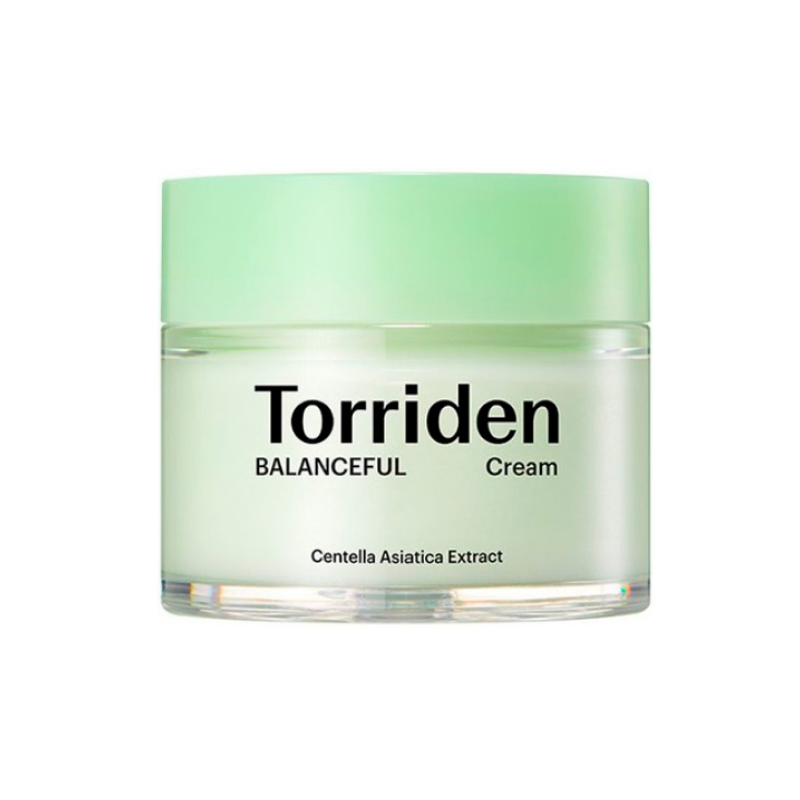 Успокаивающий крем но основе центеллы азиатской Torriden Balanceful Cica Cream