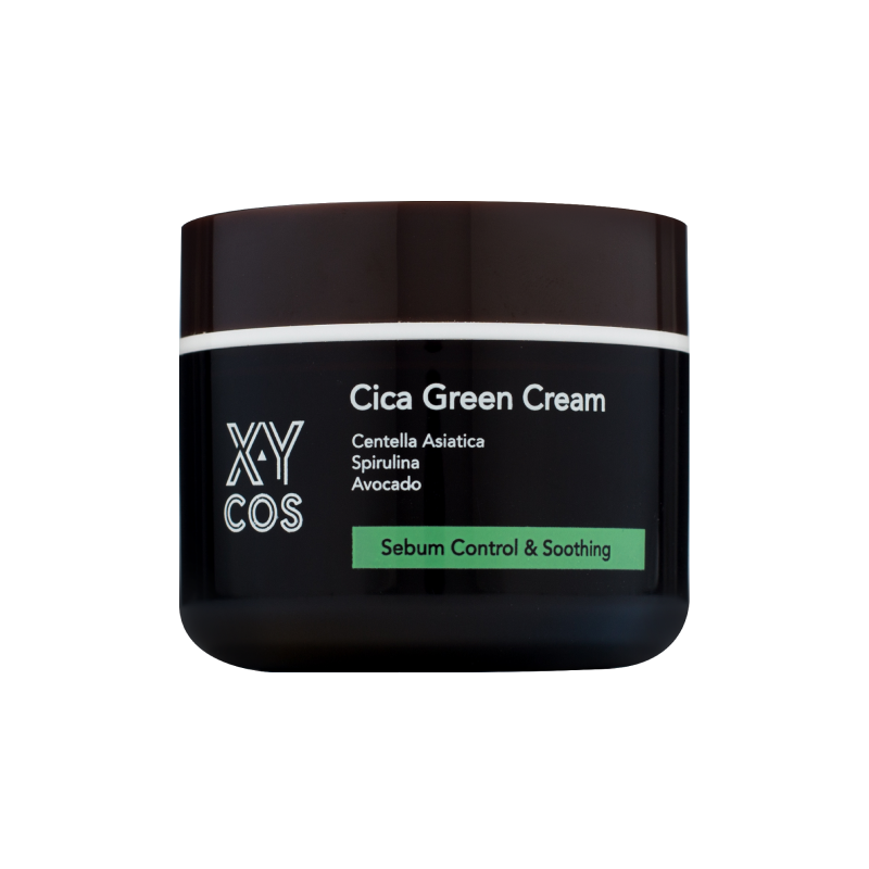 Органический освежающий крем с центеллой азиатской XYCOS Cica Green Cream