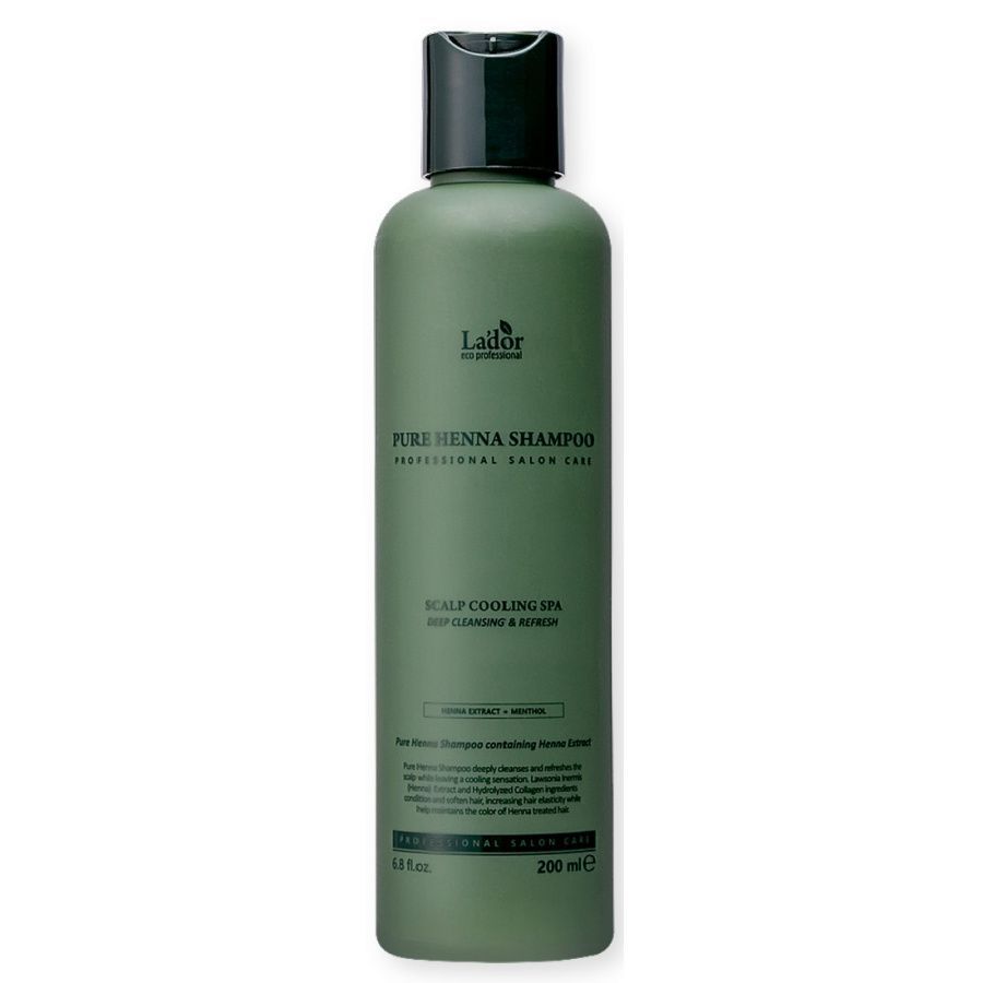 Укрепляющий шампунь для волос с хной La'dor Pure Henna Shampoo 87041057 - фото 1