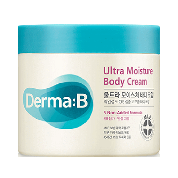 Увлажняющий мультиламеллярный крем для тела&nbsp; Derma:B Ultra Moisture Body Cream