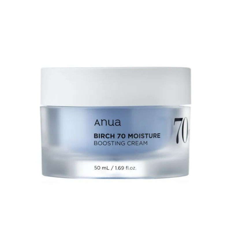 Успокаивающий крем с берёзовым соком Anua Birch 70% Boosting Cream Moisture