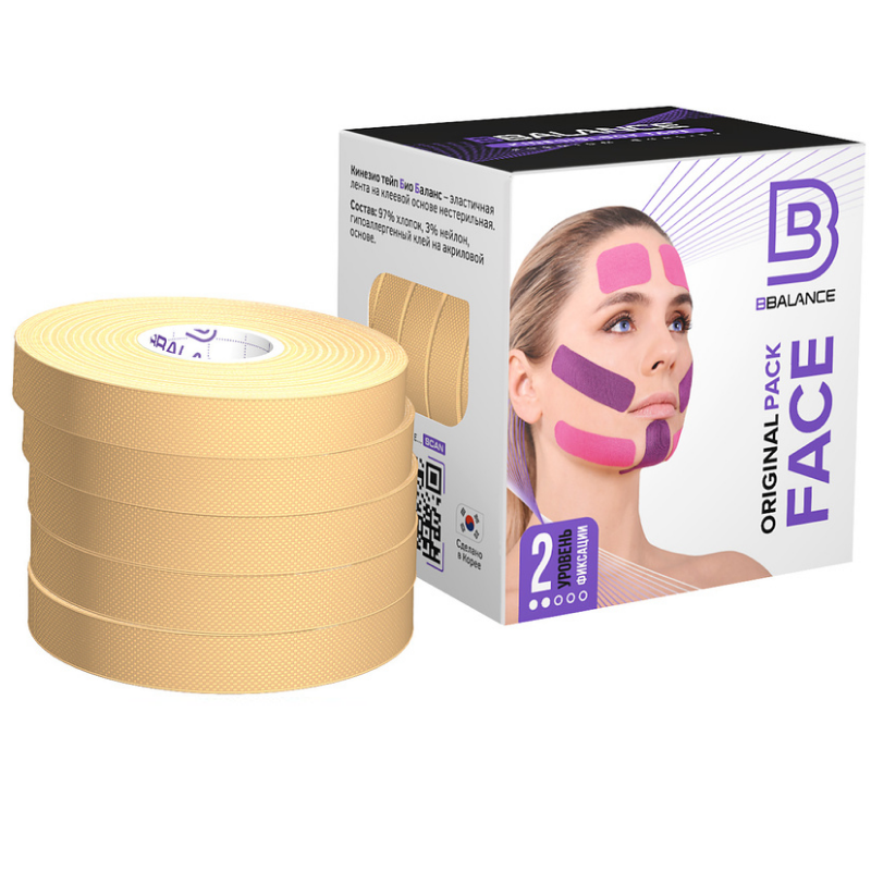 

BBalance Face Pack 1 см*5 м (бежевый)