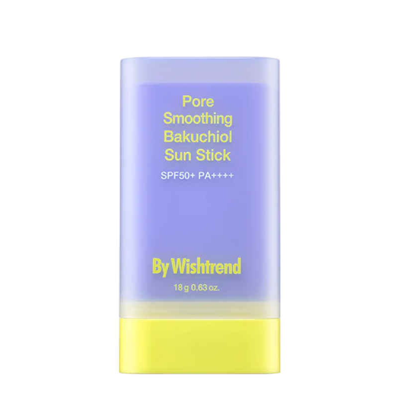 Солнцезащитный стик с бакучиолом и пептидами SPF50+ PA++++ By Wishtrend Pore Smoothing Bakuchiol Sun Stick