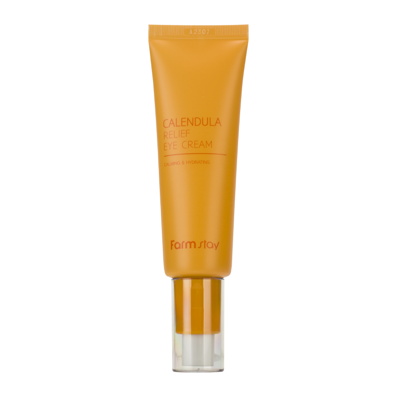 Успокаивающий крем для век с экстрактом календулы FarmStay Calendula Relief Eye Cream