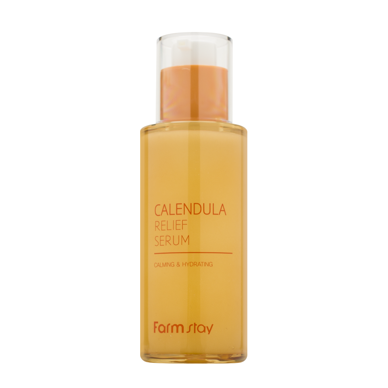 Успокаивающая сыворотка с экстрактом календулы FarmStay Calendula Relief Serum