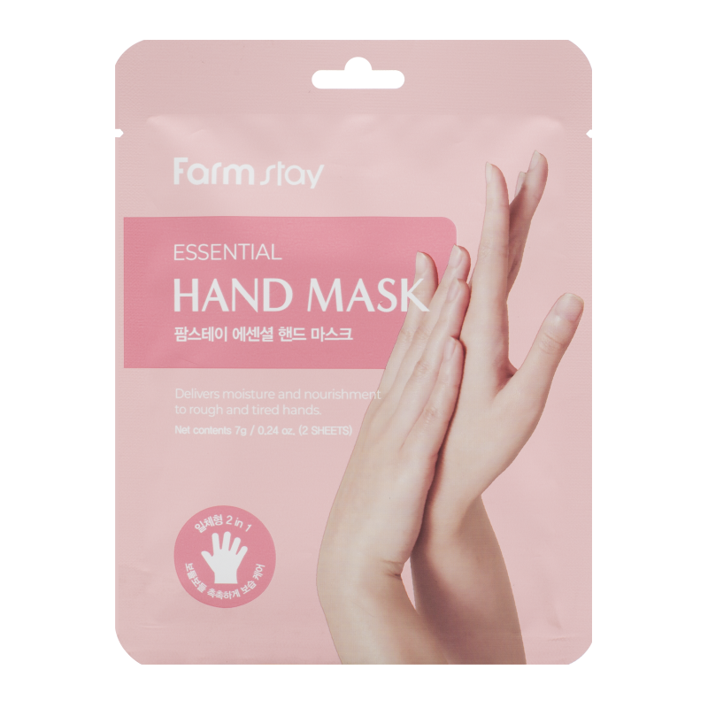 Восстанавливающая маска-перчатки для рук FarmStay Essential Hand Mask