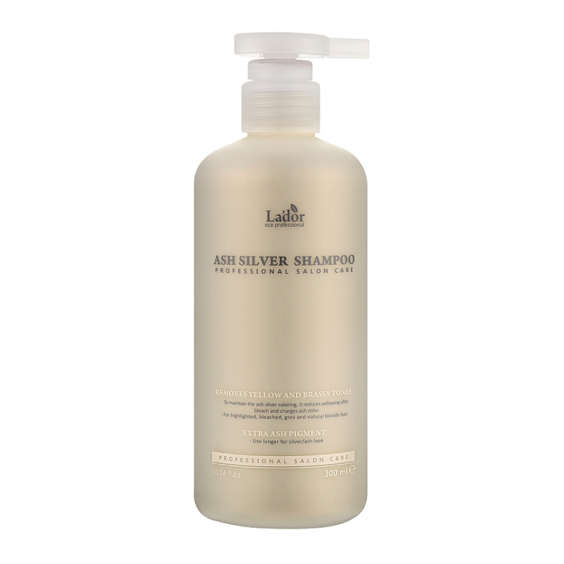 Оттеночный шампунь для светлых волос Lador Ash Silver Shampoo