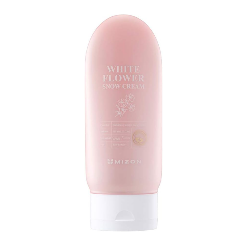 Крем для сияния кожи с ниацинамидом Mizon White Flower Snow Cream