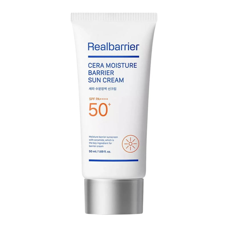 Барьерный солнцезащитный крем SPF50+ PA++++ Real Barrier Cera Moisture Barrier Sun Cream SPF50+ PA++++