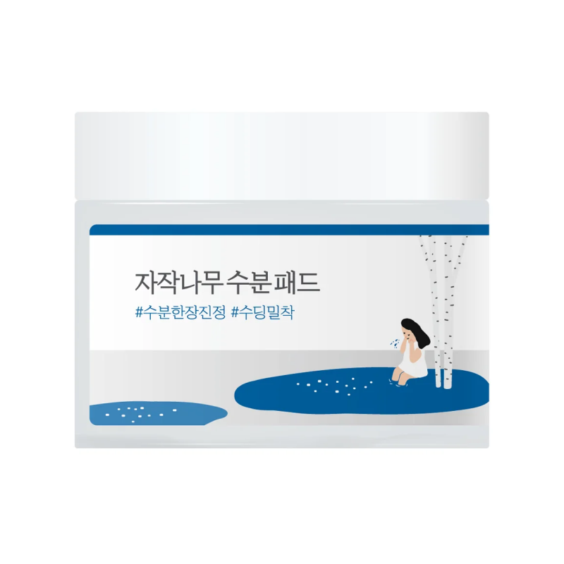 Успокаивающие пады с берёзовым соком Round Lab Birch Juice Moisturizing Pad