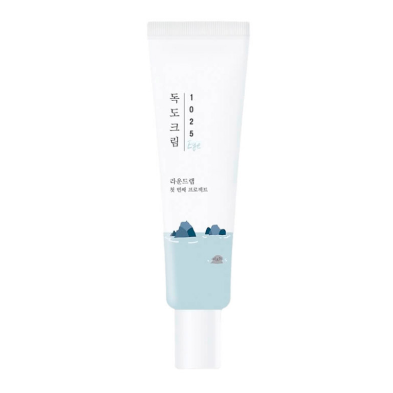 Крем для глаз с пантенолом, морской водой и пептидом SYN-COL Round Lab Dokdo Eye Cream