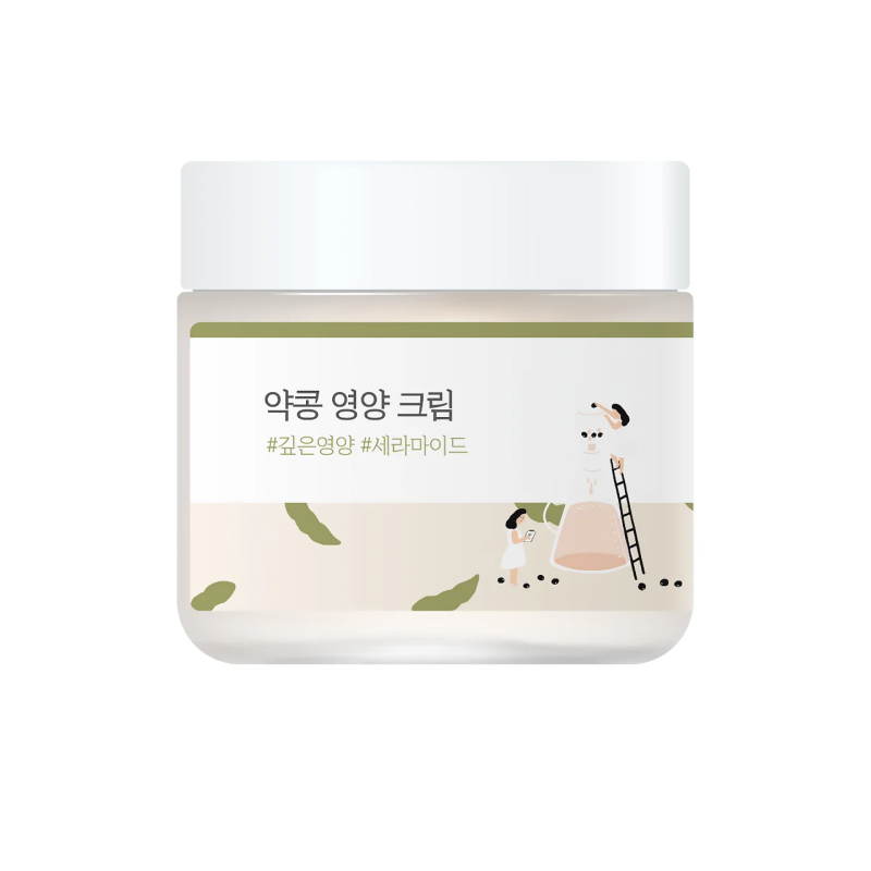 Питательный крем с чёрной соей Round Lab Soybean Nourishing Cream