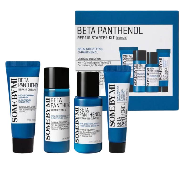 Набор для ухода за кожей с пантенолом Some By Mi Beta Panthenol Repair Starter Kit