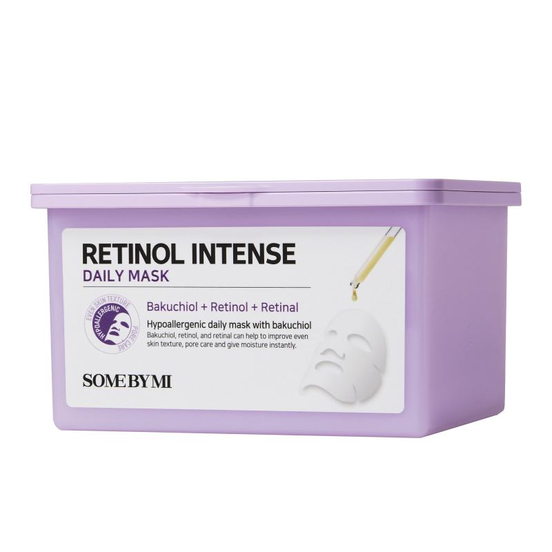 Набор тканевых масок с ретинолом и бакучиолом Some By Mi Retinol Intense Daily Mask