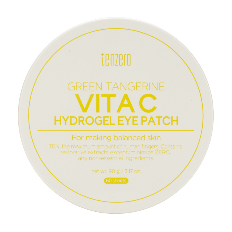 

TENZERO Green Tangerine Vita C Hydrogel Eye Patch, 60pcs