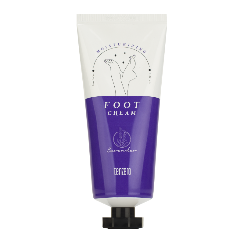 Крем для ног с экстрактом лаванды TENZERO Moisturizing Foot Cream Lavender