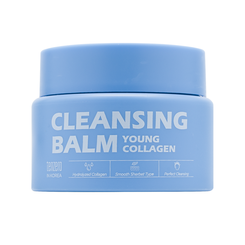 Очищающий гидрофильный бальзам с коллагеном TENZERO Young Collagen Cleansing Balm