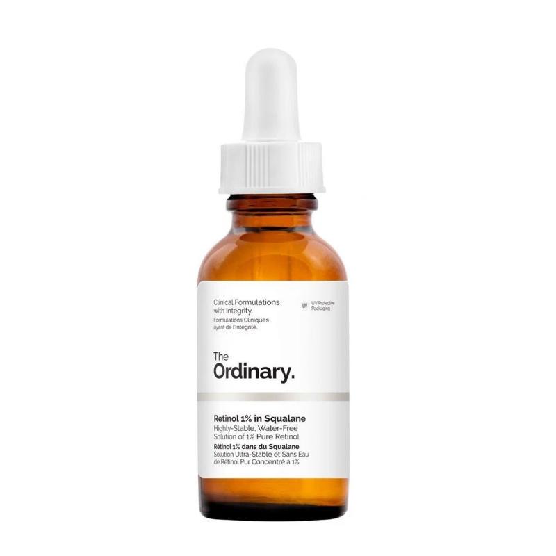 Безводная сыворотка с ретинолом (1%) со скваланом The Ordinary Retinol 1% in Squalane