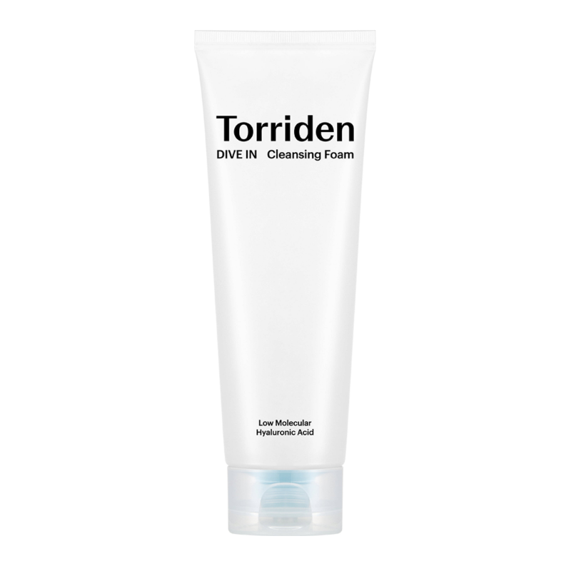 Пенка для умывания с гиалуроновой кислотой и пантенолом Torriden DIVE IN Low Molecular Hyaluronic Acid Cleansing Foam