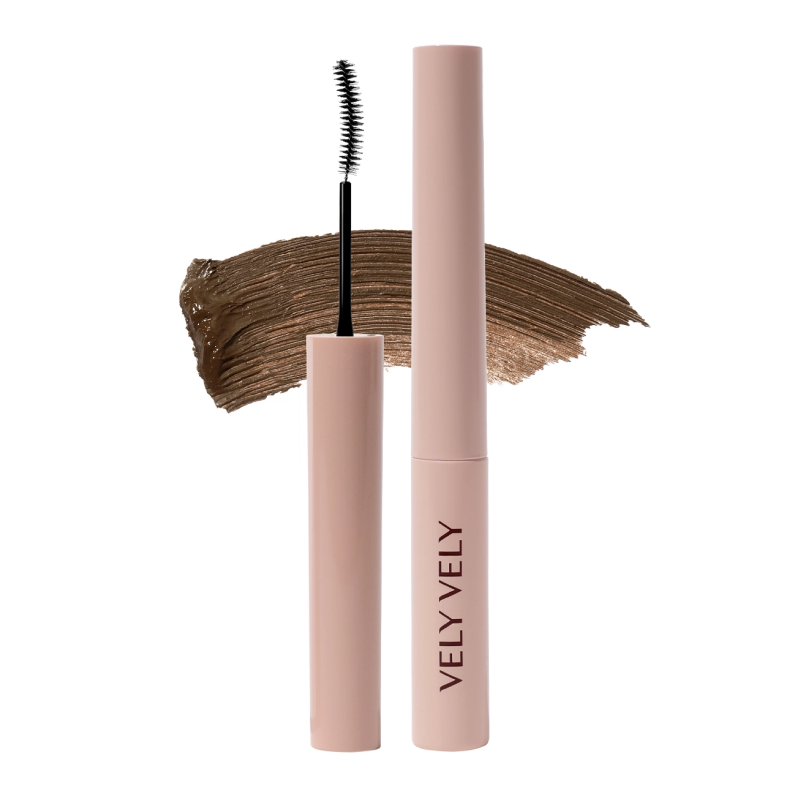 Супертонкая стойкая тушь для ресниц (коричневая) Vely Vely Super Slim Mascara – 02 Brown