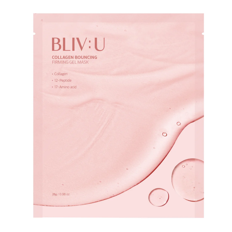 Гидрогелевая маска с коллагеном и пептидами BLIV:U Collagen Bouncing Firming Gel Mask